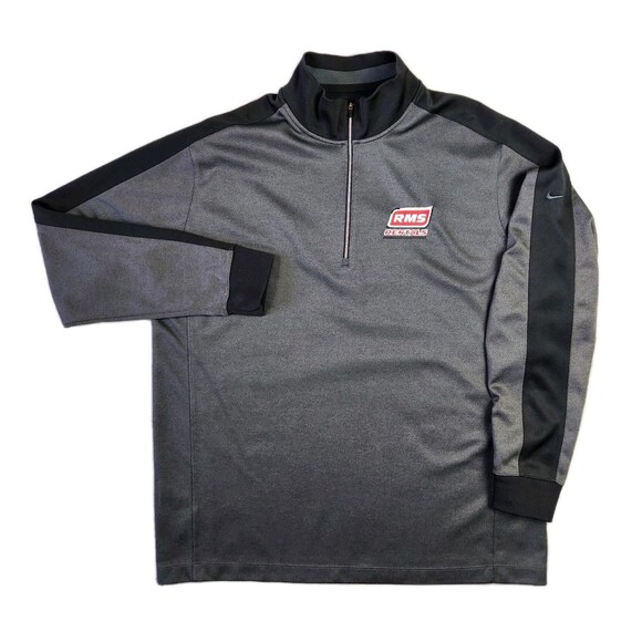 Nike Golf Sweater Mens XL 1/4 Zip Embroidered RMS Golfing Swoosh Preppy Sports - Picture 1 of 8